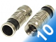 KOMPRESNÝ KONEKTOR F/4879-MTC*P10 RG6 Triset113 METACON